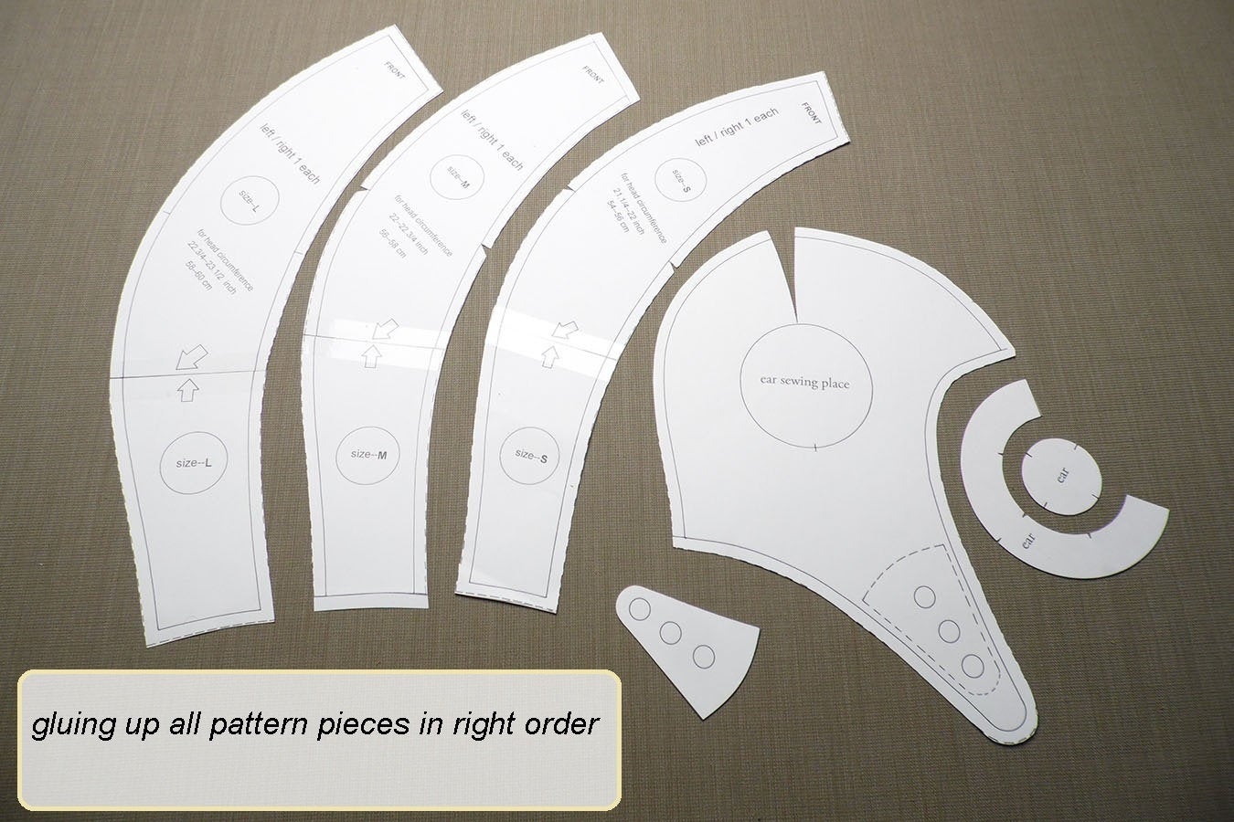 Spitfire Aircraft Inspired Aviator Hat – Digital PDF Pattern | Lazy Lizard