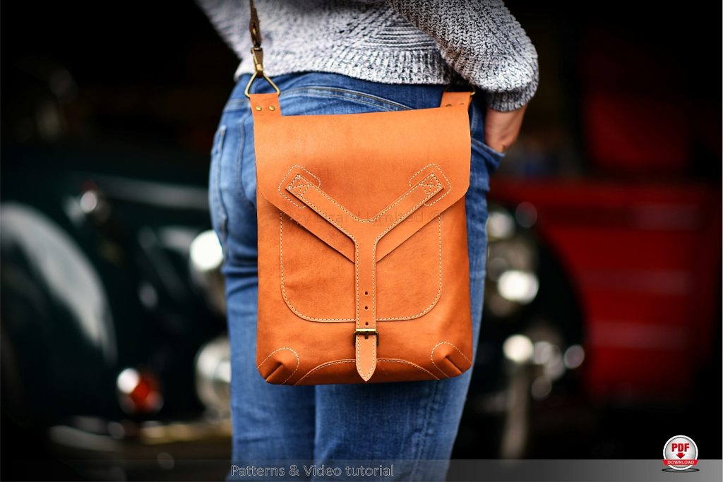 Cross Body Leather Bag 3.3 - Digital PDF Patterns