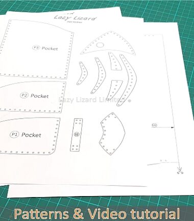 ipad mini leather sleeve DIY tutorial 1
