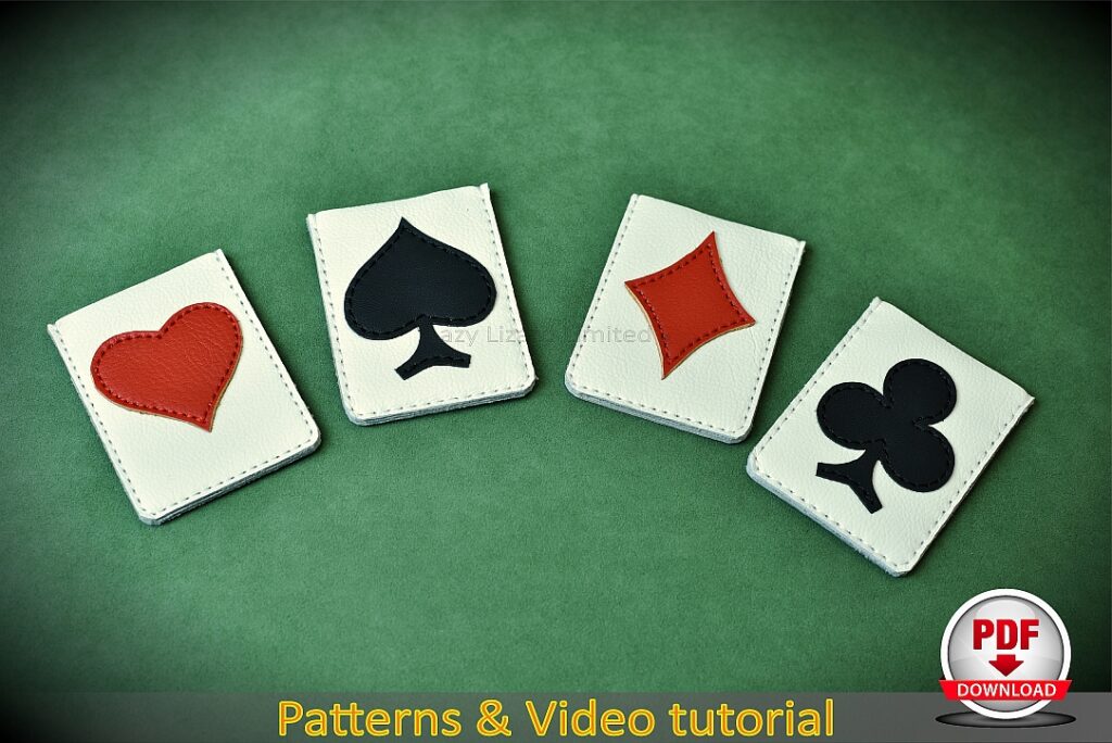 leather card sleeves patterns pdf