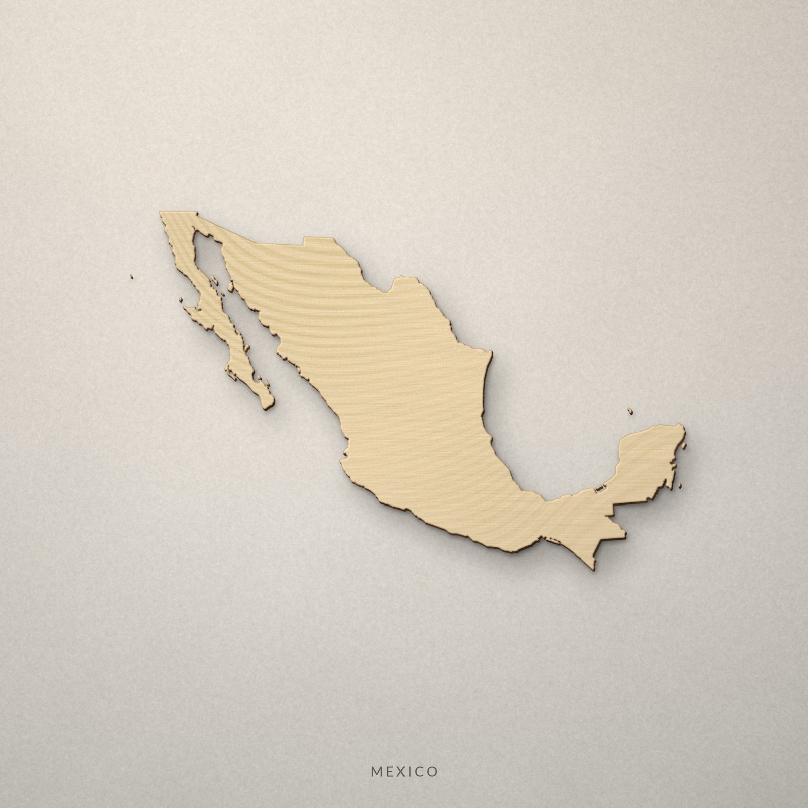 North America Map Laser Cut Files - Country Outlines SVG DXF PDF - Image 6